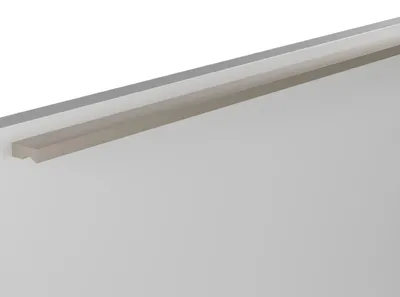 Immagine prodotto di Maniglia per mobili in zamak, distanza tra i fori di 320 mm, finitura nichelata