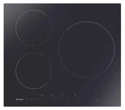 Image de Table de cuisson induction 60cm 3 feux 6900w - Candy - CIS633DTT1 -