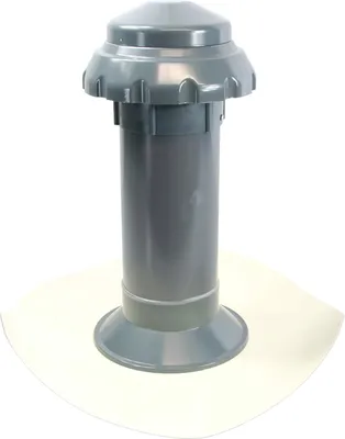 Produktbild von 4 in 1 Flachdachlüfter CLASSIC inkl. Thermoplan T15 Weiß