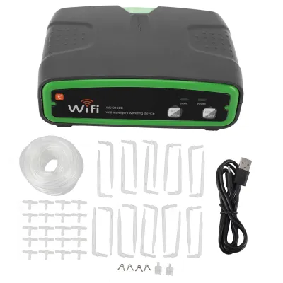 Image de Système d'arrosage automatique, arrosage automatique des plantes par Wifi, dispositif d'arrosage automatique intelligent, kit d'irrigation goutte à goutte automatique par Wifi, système d'arrosage automatique par Wifi, système d'arrosage automatique à double pompe