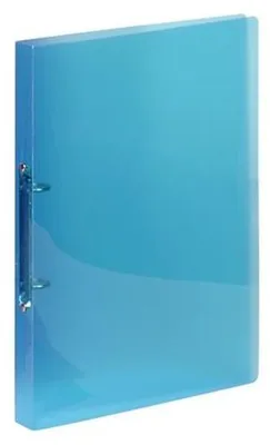 Obrázok produktu pre Krúžkový šanón, 2 krúžky, 20 mm, A4, PP, VIQUEL "Propyglass", modrá