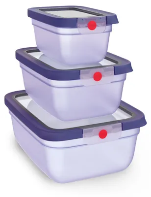 Productafbeelding van EMSA oneClick N1231900, Sada, Rechthoekig, Blauw, Transparant, Duitsland, 856 g, 201,9 mm