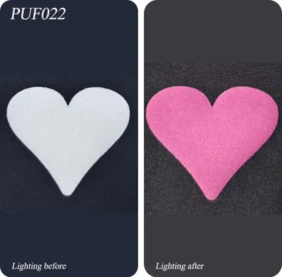 Produktbild von Signmart - PUFF Flexfolie / HTV in 20 x 30cm - WHITE TO PINK