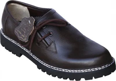 Produktbild von Haferlschuhe Trachtenschuhe aus Glattleder Original-Handmachart, Schuhgröße:41, Farbe:Dunkelbraun
