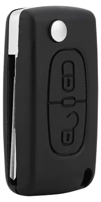 2-Tasten Keyless Fernbedienung 433 MHz mit Schlüsselblatt für 207 307 308