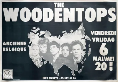 Zdjęcie produktu dla The Woodentops - Koncert w Belgii, 1988 - Plakat - 70x100 cm