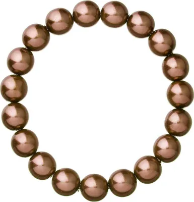 Produktbild von Elegantes Perlenarmband 56010.3 braun