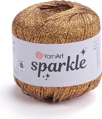 Zdjęcie produktu dla Kordonek YarnArt Sparkle / 1312 / mosiądz