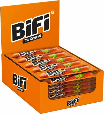 Image de Bâtonnets de salami BiFi Original - Paquet de 40 (40 x 20g)