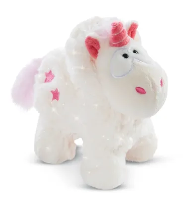 Zdjęcie produktu dla NICI pluszowy jednorożec Teodor w śnieżnym kombinezonie 22cm, ZIELONY