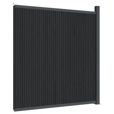 Immagine prodotto di vidaXL Elemento di recinzione grigio 173x186 cm WPC
