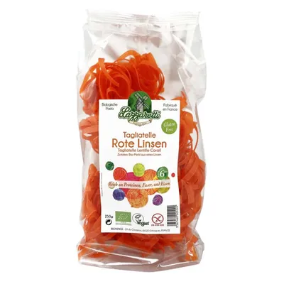 Produktbild von Tagliatelle - Korallenlinsen 250g