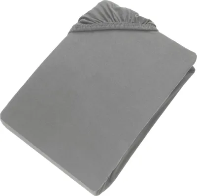 Produktbild von SCHÖNER WOHNEN-Kollektion Spannbettlaken BASIC Grau 150 x 200 cm