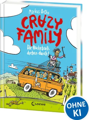 Produktbild von Crazy Family (Band 4) - Die Hackebarts drehen durch