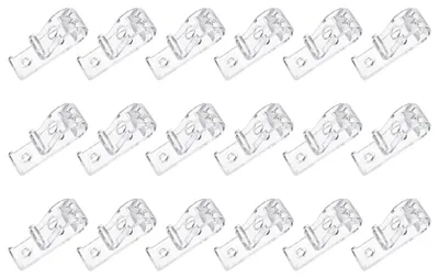 24er-Pack Rollokordel- und Kettenspanner, 50x15 mm, transparent