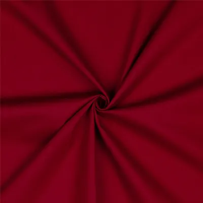 Popeline Baumwollstoff Fahnenstoff ab 1m x 146cm Meterware unifarben bordeaux