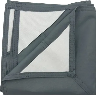 Produktbild von Ersatzdach für Pavillon - Wasserdicht und Stabil - 3 x 3 m - Grau