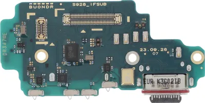 Produktbild von Samsung, USB-C Ladeanschluss für Samsung Galaxy S24 Ultra mit Mikrofon, Schwarz
