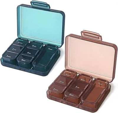 Image de 2 petits récipients portables sans BPA