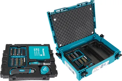 Produktbild von Makita B-49725 Bit und Zubehör Set 96 teilig