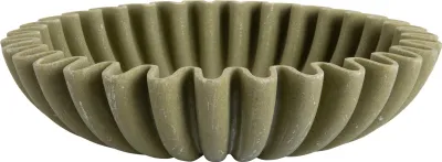 Produktbild von Present Time - Schale Wave - Dunkelgrün - Ø30cm