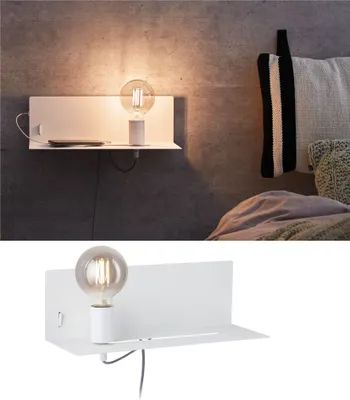 Immagine prodotto di Paulmann applique con mensola Devara E27 max. 40W