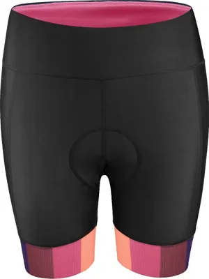 Produktbild von Force Victory Shorts Damen elastisch Taille mit Einsatz schwarz und rosa größe M 9002352-M