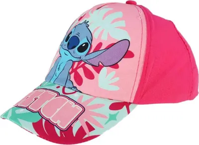 Produktbild von Disney Stitch Kinder Mädchen Basecap Baseball Kappe Mütze – Pink / 52