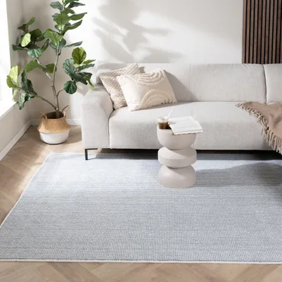 Produktbild von Volero - Kurzflor Teppich - Lykke Hellblau - 230x330 cm -