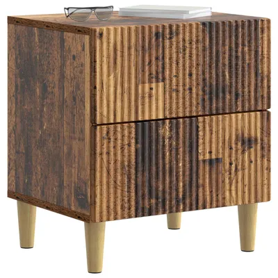 Immagine prodotto di vidaXL Comodino in legno riciclato 43 x 34,5 x 48 cm in materiale derivato dal legno