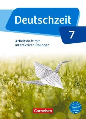 Produktbild von Deutschzeit 7. Schuljahr - Allgemeine Ausgabe - Arbeitsheft mit interaktiven Übungen auf scook.de