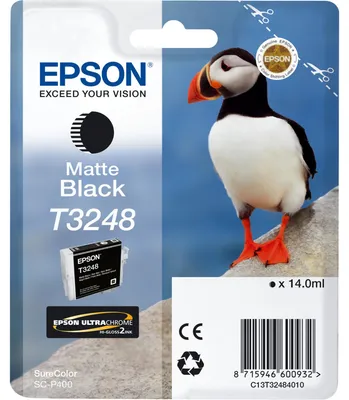 Produktbild von Epson Tintenpatrone matte black T 324                     T 3248