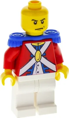 Produktbild von 1x Lego Minifigur Pirates 2 Soldat Imperial Offizier 973pb0527 pi114 pi125 pi090