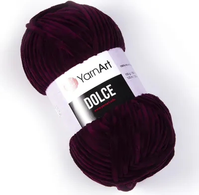 Produktbild von YarnArt Dolce 780 purpurrot