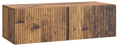 Obrázek produktu pro vidaXL Nástěnná skříňka pod televizi 98 x 41 x 30 cm, staré dřevo, dřevotřísková deska