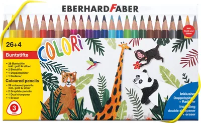 Produktbild von EBERHARD FABER - Buntstifte Set Colori 30-teilig