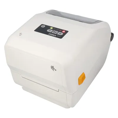 Produktbild von Zebra ZD421T, Wärmeübertragung, 300 x 300 DPI, 102 mm/sek, Verkabelt & Kabellos, Grau, Weiß