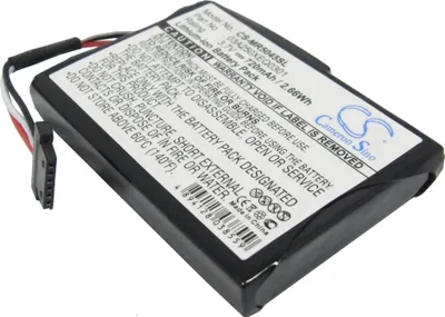 Produktbild von TECHTEK Akku Kompatibel mit [Magellan] RoadMate 5045, RoadMate 5045-LM, RoadMate 5045LM Ersetzt 03A250XEQ0301