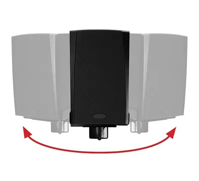 Zdjęcie produktu dla B-Tech BT77, Ściana, 25 kg, Czarny, -10 - 10°, 360°, 260,4 mm