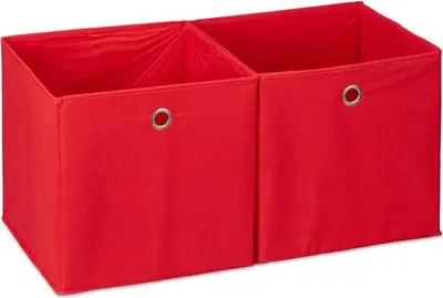 Produktbild von Stoff-Aufbewahrungsbox, 2 Schubladen