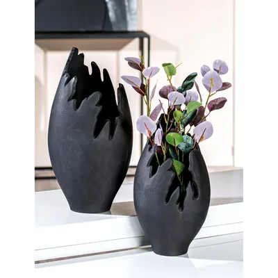 Produktbild von Casablanca by Gilde Dekovase Vulkano Flame H. 33 cm, 69324