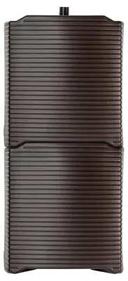 Imagen del producto de Regenton Modulair - Capacidad: 125 litros - Fabricado en plástico - Color: Moka