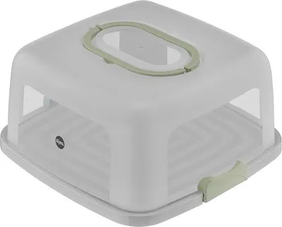 Immagine prodotto di Scatola rettangolare per torte 37x33 cm verde trasparente