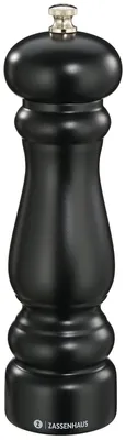 Image de Moulin à poivre Zassenhaus Potsdam, finition noire mate, 20 cm