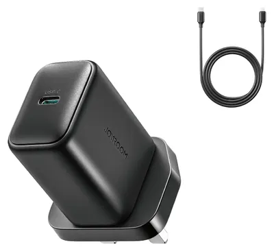 Produktbild von Ładowarka sieciowa Joyroom JR-TCF23 25W z kablem USB-C 1m - czarna