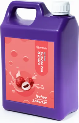 Produktbild von SIRUP FÜR BUBBLE TEA 2,5 l KONZENTRAT-SAFT-Litschi
