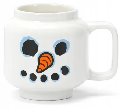 Produktbild von Große Keramik-Tasse „Schneemann“ 530 ml