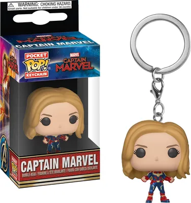 Produktbild von Captain Marvel - Schlüsselanhänger Funko Pocket POP! Keychain