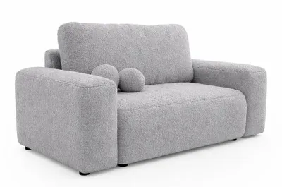 Produktbild von ANMIL Schlafsofa in Hellgrau LUMI 190 × 110 × 94 cm Sofa mit Schlaffunktion und Bettkasten Stoff Quelle