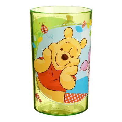 Produktbild von p:os 68925 Kinder Trinkbecher 'Winnie Puuh', Melamin, 250ml, Ø 5,5 x 10,4cm, bunt (Modell zufällig, 1 Stück)